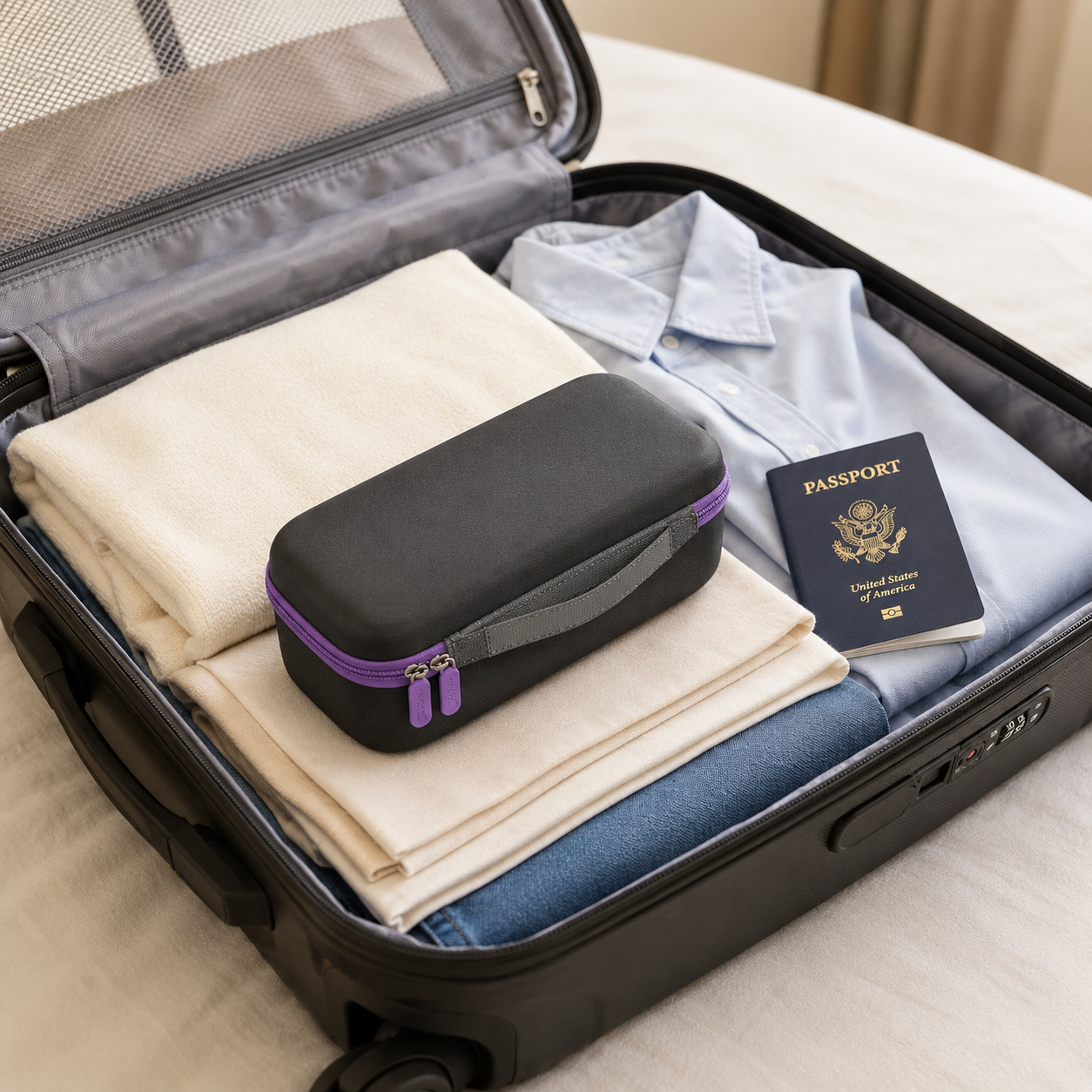 Freshara InstaSteam Travel Case